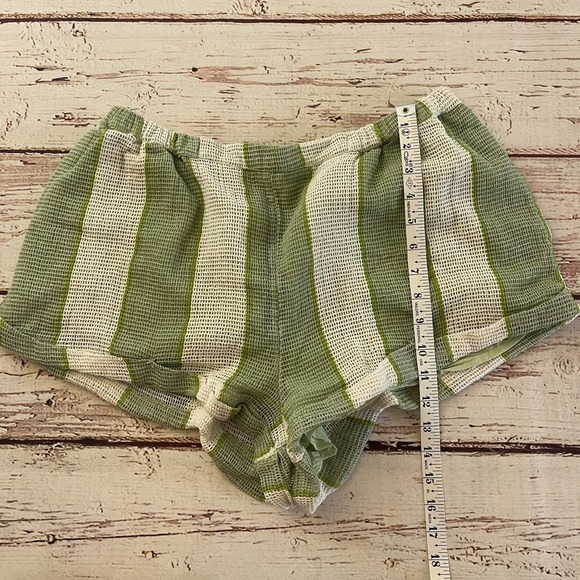 Urban Outfitters Out From Under Shorts Stripe Open Knit Beach Boardwalk Large - Picture 4 of 6